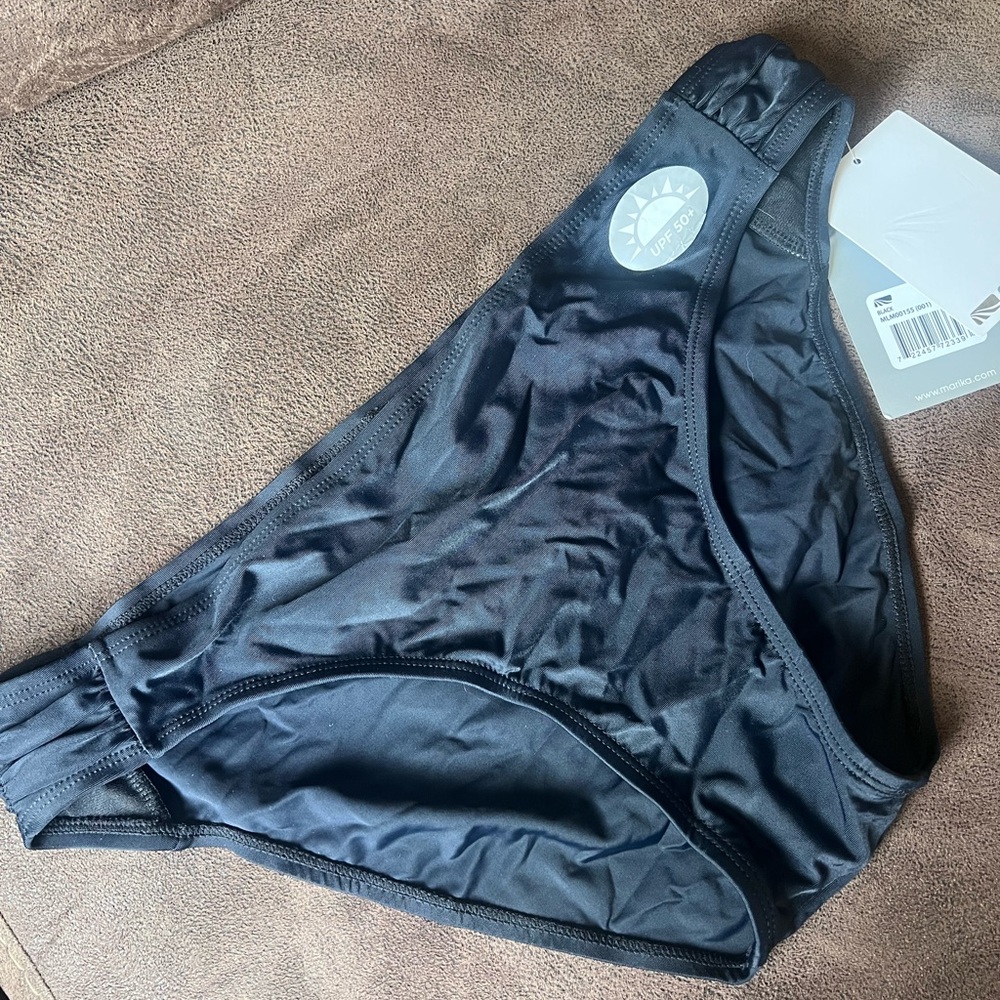 NWT Marika Black Bikini Bottom